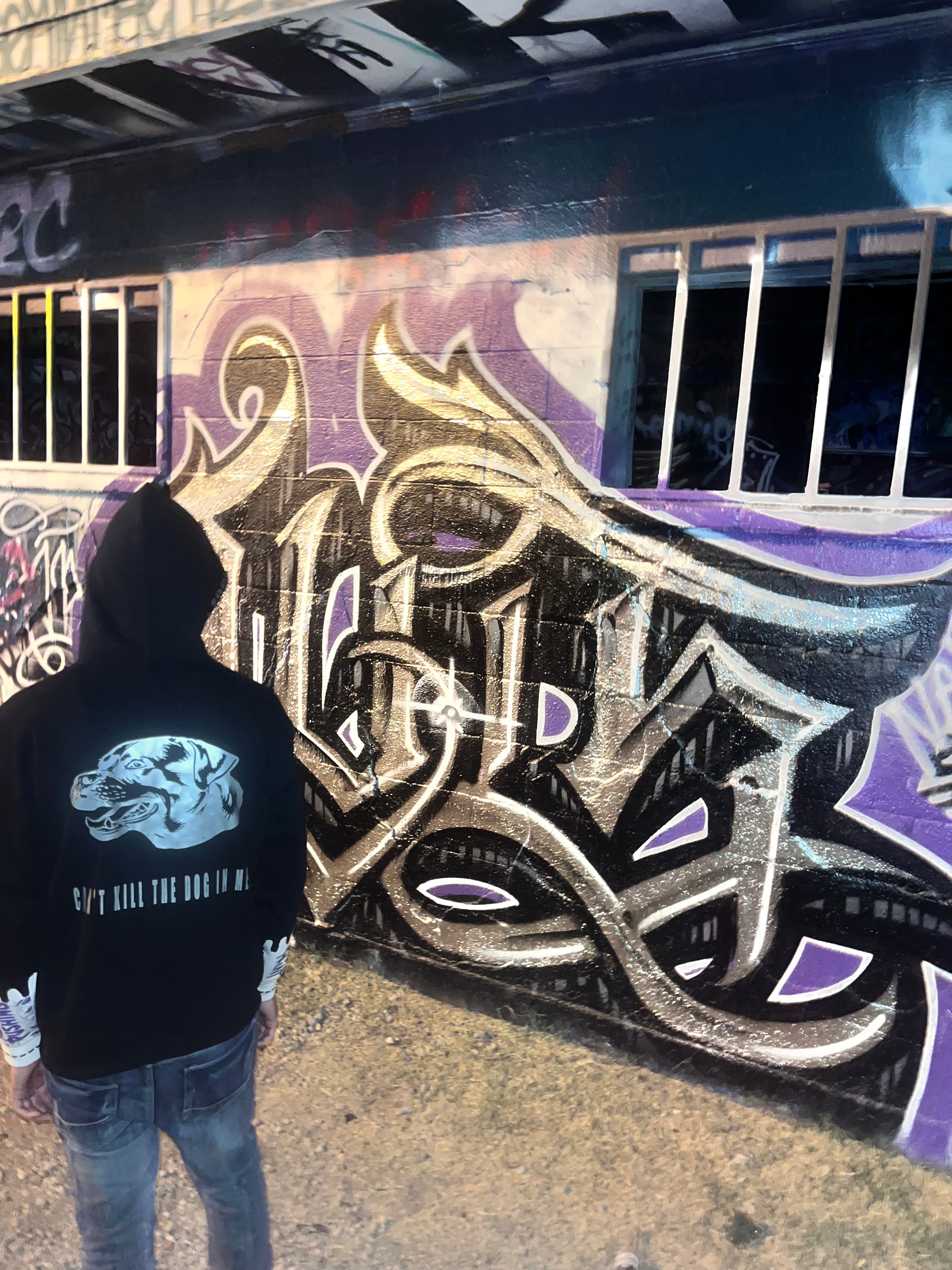 Project #1 ATROCIOUS VARIETY Black and White Hoodie